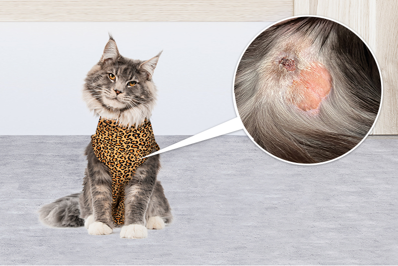 SKIN PROBLEMS IN CATS Medical Pet Shirts