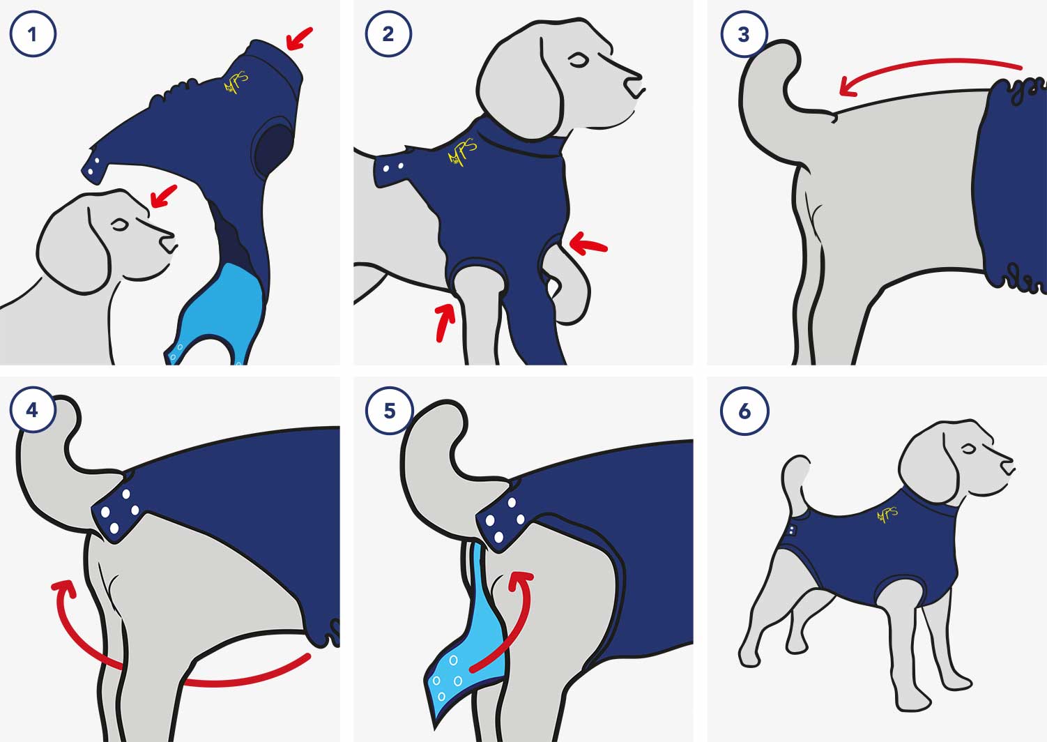 Medical Pet Shirt Protection After Surgery Dog Canine The Wonder Shirt 